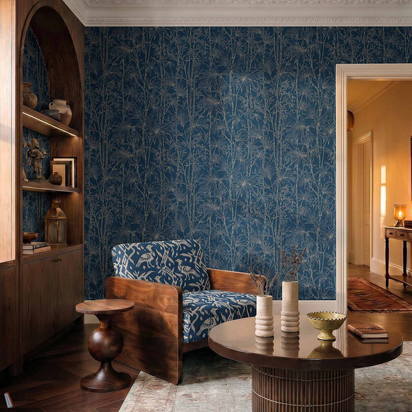 Oshadhi Tapete in Indigo von Coordonne — Interieur
