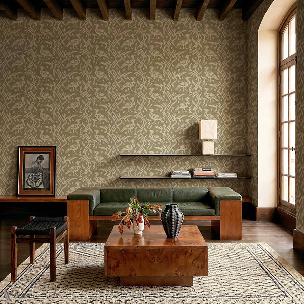 Paksi Tapete in Moss von Coordonne — Interieur