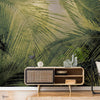 Palm Metallics Tapete in Silver von Coordonne — Interieur