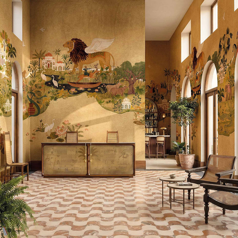 Panchatantra Tapete in Moss von Coordonne — Interieur