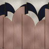 Pavilion Metallics behang in Silver van Coordonne