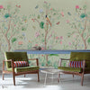 Peonies behang in Aloe van Coordonne — interieur
