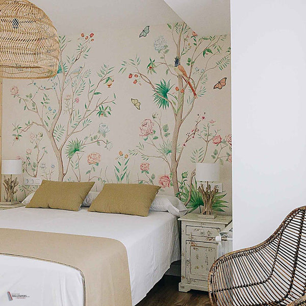 Peonies behang in Pure van Coordonne — interieur