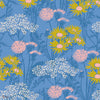 Picnic wallpaper in Blue by Coordonne