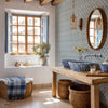 Poppy behang in Blue van Coordonne