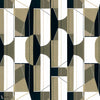 Pythagoras Textile Tapete in Khaki von Coordonne