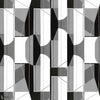 Pythagoras Textile Tapete in Silver von Coordonne