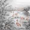 Roseus wallpaper in Chia seed by Coordonne