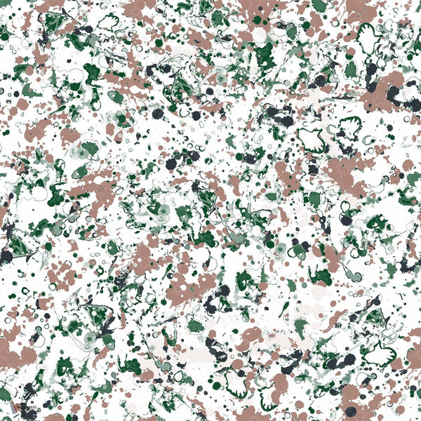 Salines wallpaper in Green by Coordonne