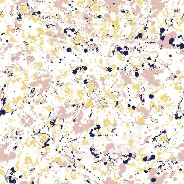 Salines wallpaper in Pink by Coordonne
