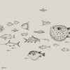 Sea Current Tapete in Ink von Coordonne