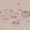 Sea Current Tapete in Nude von Coordonne