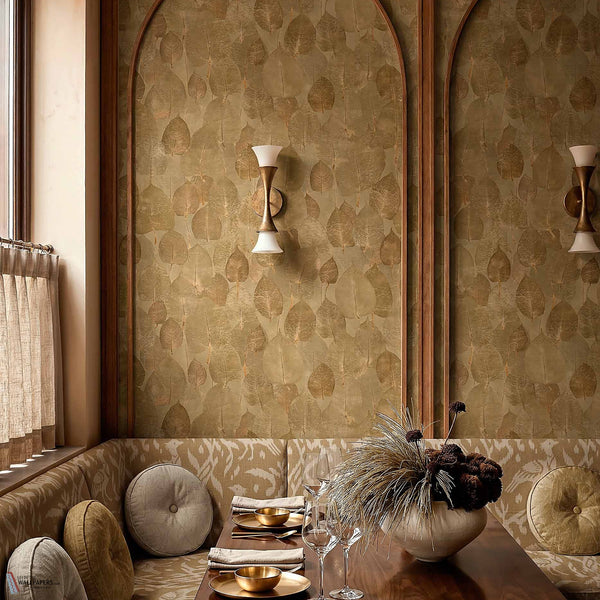Suman Tapete in Curry von Coordonne — Interieur