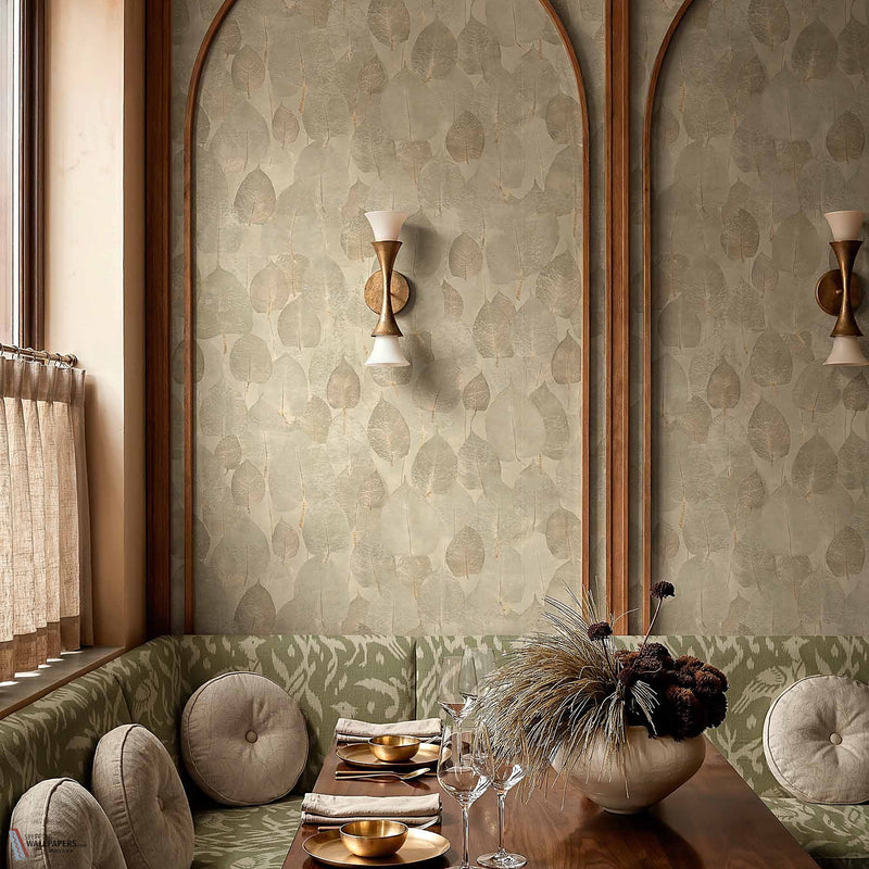 Suman Tapete in Stone von Coordonne — Interieur