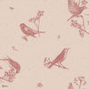Sweet Birds Tapete in Rose von Coordonne