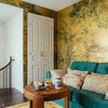 Taj Majal Metallics behang in Gold van Coordonne — interieur