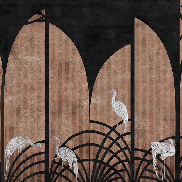 Tassel wallpaper in Coal by Coordonne