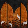Tassel wallpaper in Ginger by Coordonne