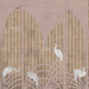Tassel wallpaper in Rose by Coordonne