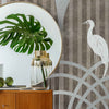 Tassel Metallics Tapete in Silver von Coordonne — Interieur