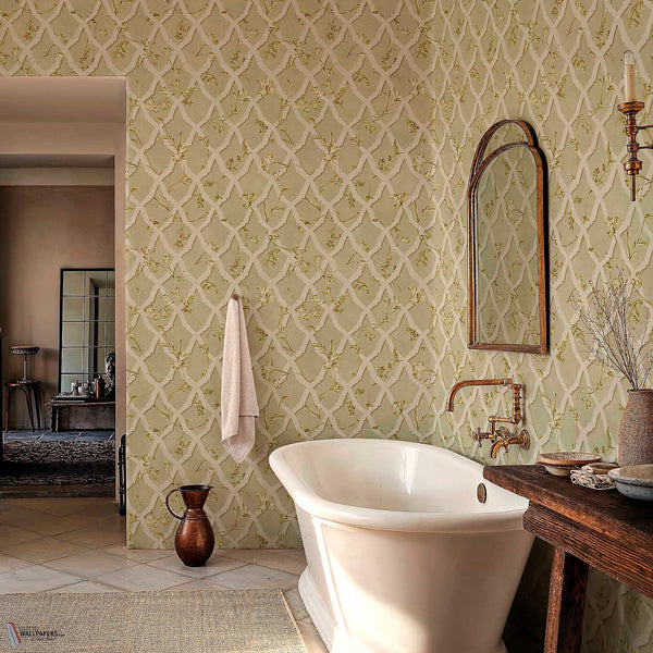 Triana Tapete in Celadon von Coordonne — Interieur