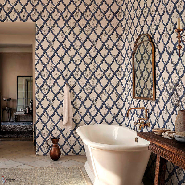Triana Tapete in Ultramar von Coordonne — Interieur
