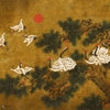 Ukiyo behang in Chai van Coordonne