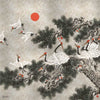 Ukiyo Metallics behang in Silver van Coordonne