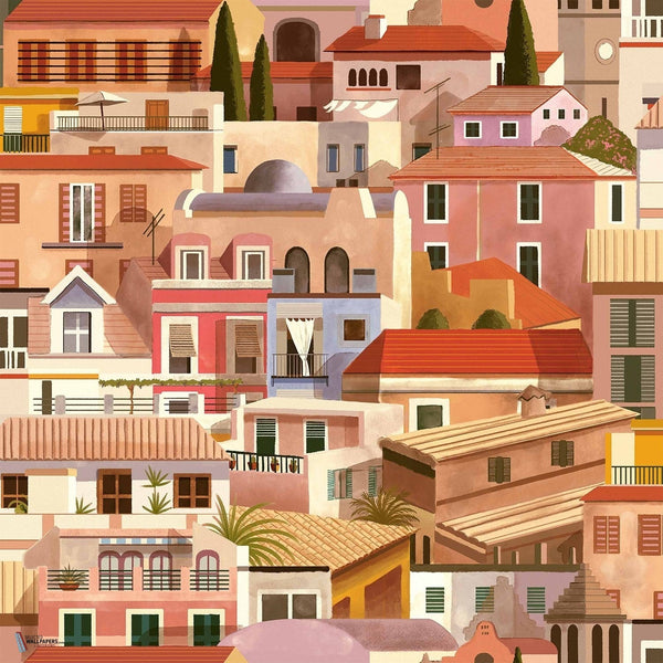Valldemossa wallpaper in Sunrise by Coordonne