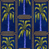 Veraneo wallpaper in Cobalt by Coordonne