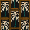 Veraneo wallpaper in Noir by Coordonne