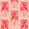 Veraneo wallpaper in Pink by Coordonne