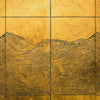 Waves Metallics behang in Gold van Coordonne