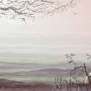 Yugure behang in Rose van Coordonne