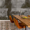 Zilant wallpaper in Chia seed by Coordonne
