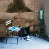 Zilant wallpaper in Rose by Coordonne — interior