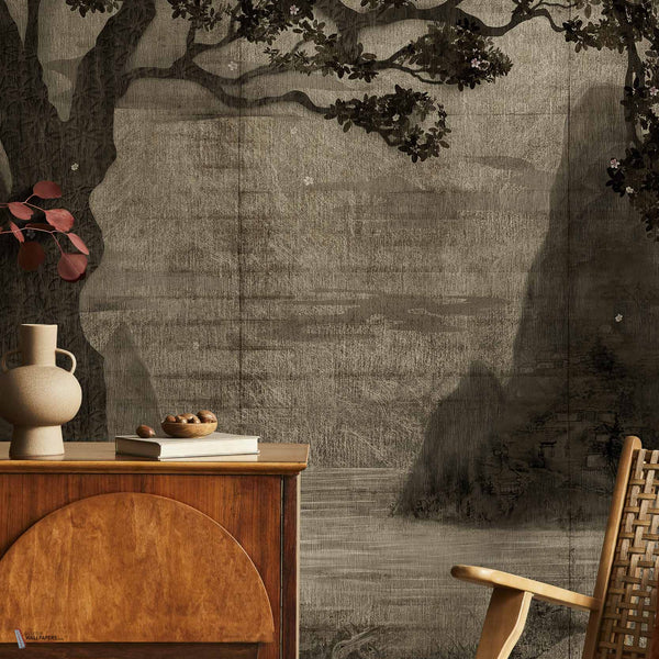 Zilant wallpaper in Sepi by Coordonne