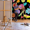 Zosen - Sabor Mediterraneo behang in Tropical Night van Coordonne — interieur
