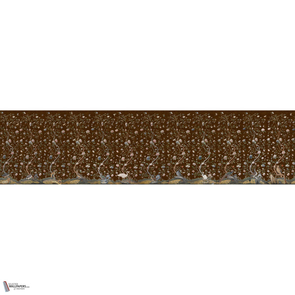 Costerman's Garden papel pintado en Brown de Iksel