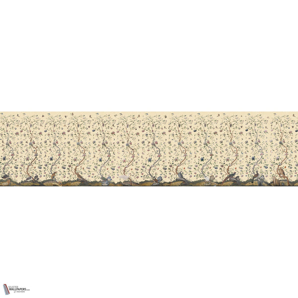 Costerman's Garden papel pintado en Butter Yellow de Iksel