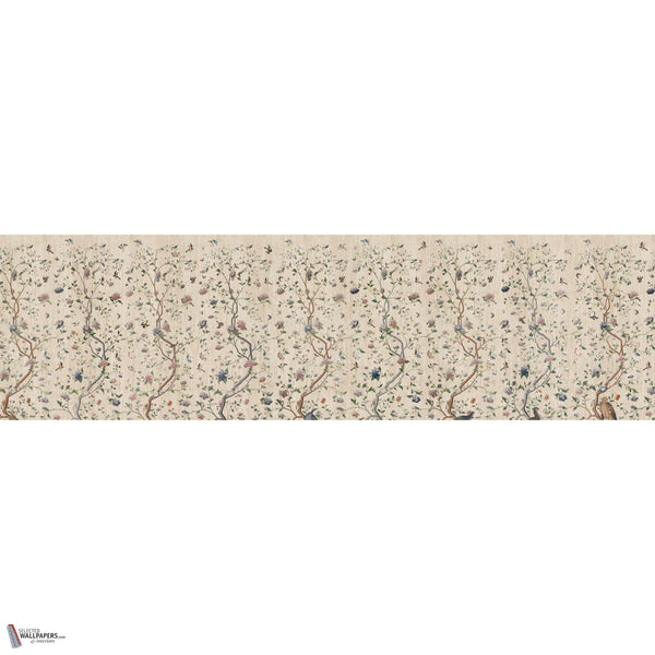 Costerman's Garden papel pintado en Crackled Beige de Iksel