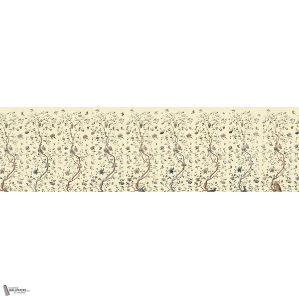 Costerman's Garden papel pintado en Ivory de Iksel