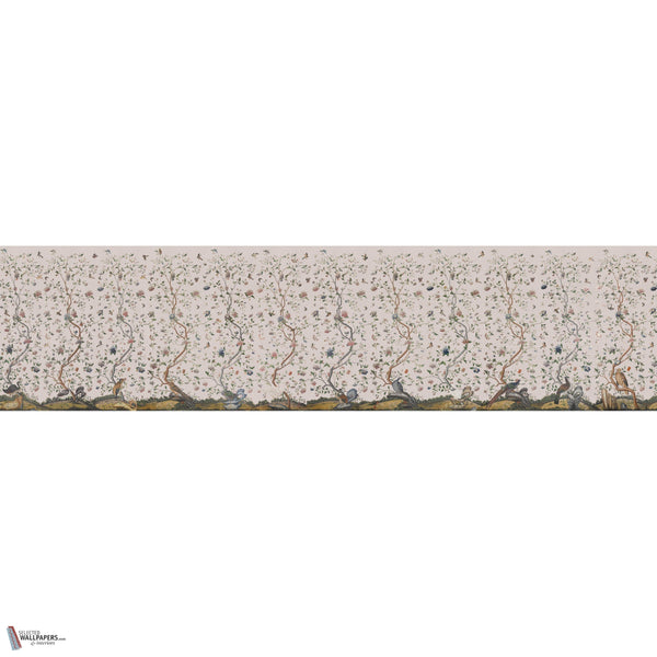 Costerman's Garden papel pintado en Powder Pink de Iksel