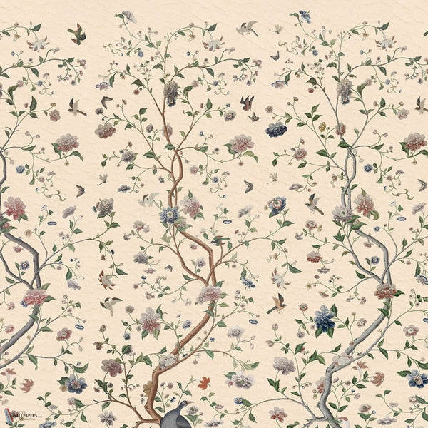 Costerman's Garden papel pintado de Iksel — Blush, detail