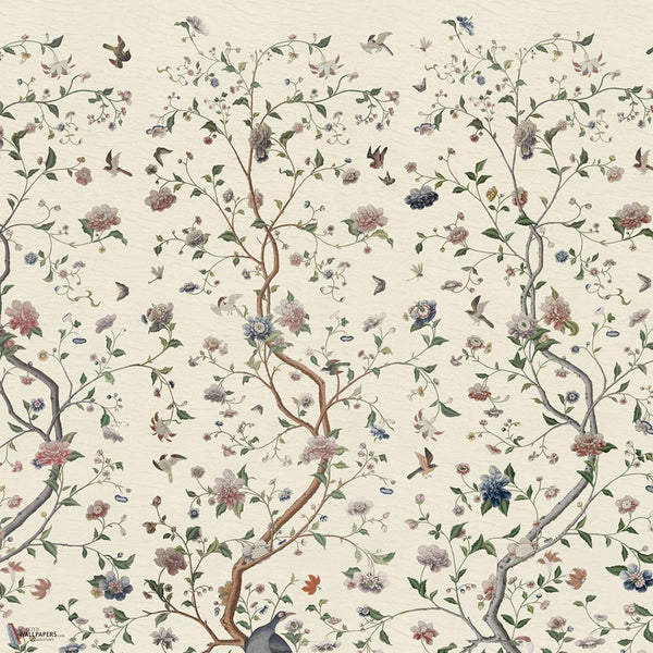 Costerman's Garden papel pintado de Iksel — Bone, detail