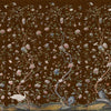 Costerman's Garden papel pintado de Iksel — Brown, detail