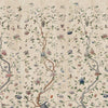Costerman's Garden papel pintado de Iksel — Crackled Beige, detail