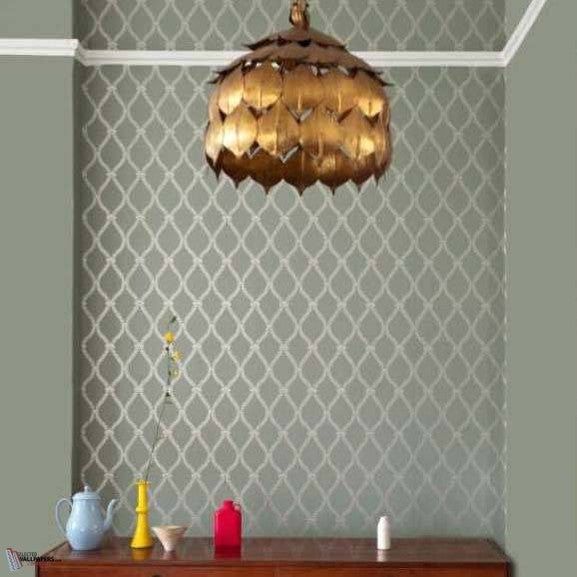 Crivelli Trellis Tapete von Farrow & Ball