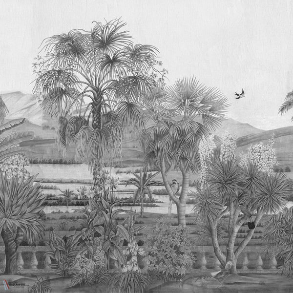D-Dream behang van Iksel — Grey tones, detail