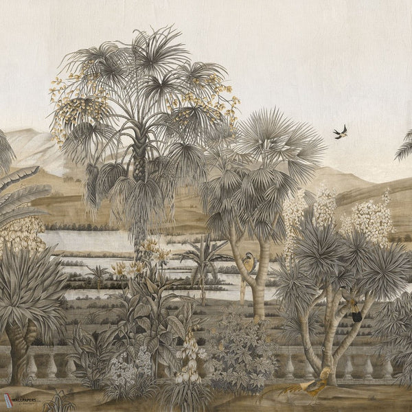 D-Dream behang van Iksel — Sepia tones, detail